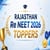 Rajasthan Re NEET Toppers List 2026: Candidates Name, Roll Number, Marks